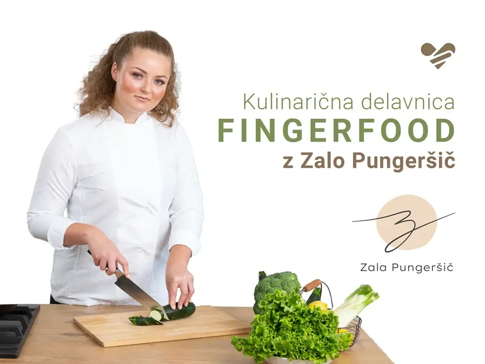 Fingerfood kulinarična delavnica z Zalo Pungeršič